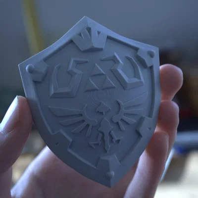 Mô hình in 3D Hylian Shield (TLOZ) - Phụ kiện Cosplay Zelda cực chất
