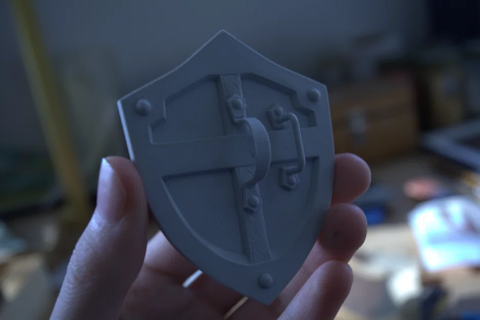 Mô hình in 3D Hylian Shield (TLOZ) - Phụ kiện Cosplay Zelda cực chất - Image 5
