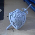 Mô hình in 3D Hylian Shield (TLOZ) - Phụ kiện Cosplay Zelda cực chất - Thumbnail 6