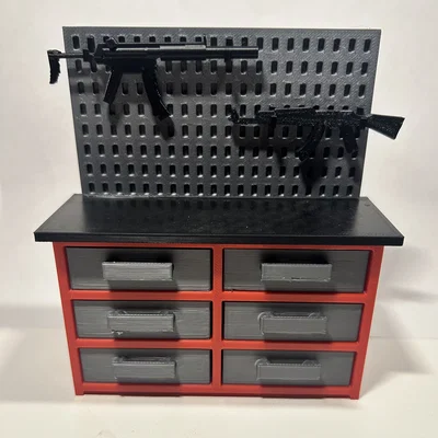 Bàn làm việc mô hình (Workbench) cực chất cho Dummy 13