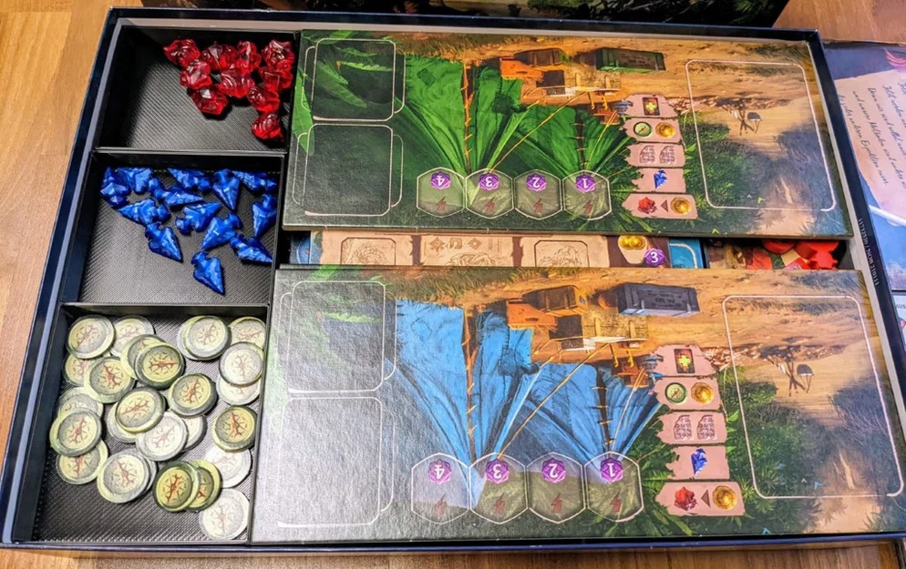 Bộ khay đựng (Organizer) cho Lost Ruins of Arnak (kèm bản mở rộng) - Image 17