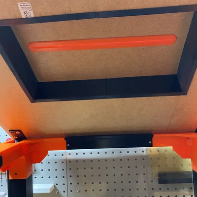 Khe luồn nhựa cho LACK enclosure v2