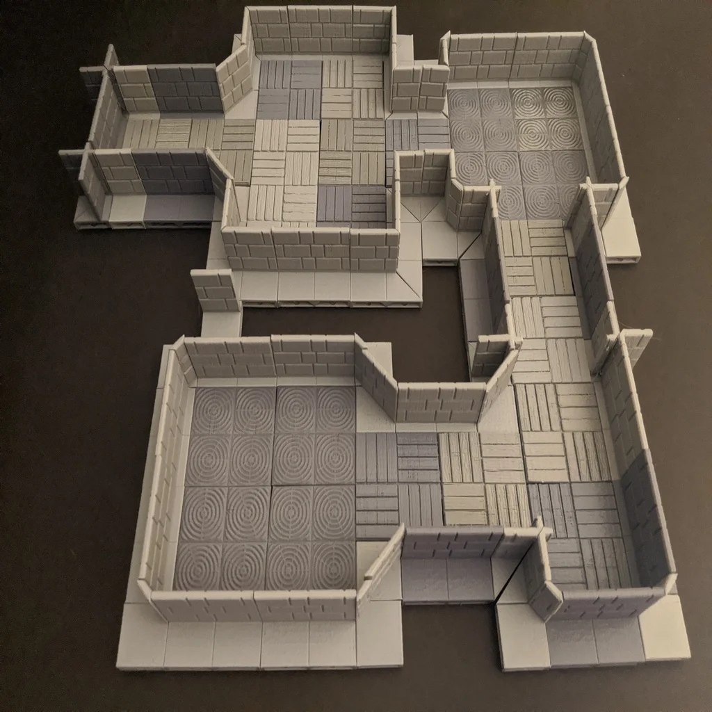 Bộ địa hình TTRPG Magnetic Terrain Set cho Dungeons and Dra… 1