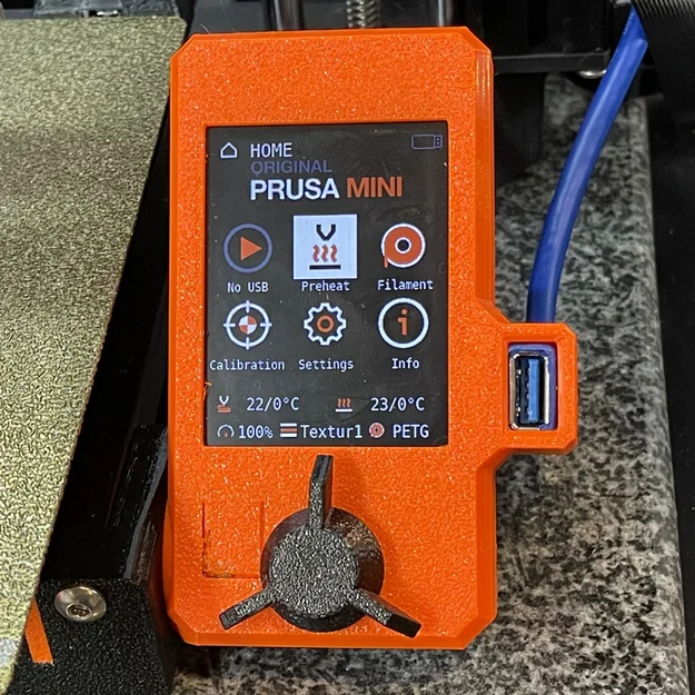 Vỏ màn hình Mini+ kèm cổng USB (Mini+ LCD Case with USB) - Image 1