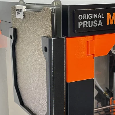 Giá đỡ tấm thép Prusa Mini, gắn hông hoặc nóc tủ LACK/dưới mặt bàn