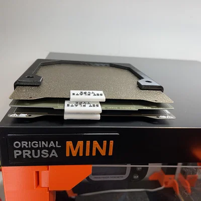 Giá đỡ tấm thép Prusa Mini, gắn hông hoặc nóc tủ LACK/dưới mặt bàn