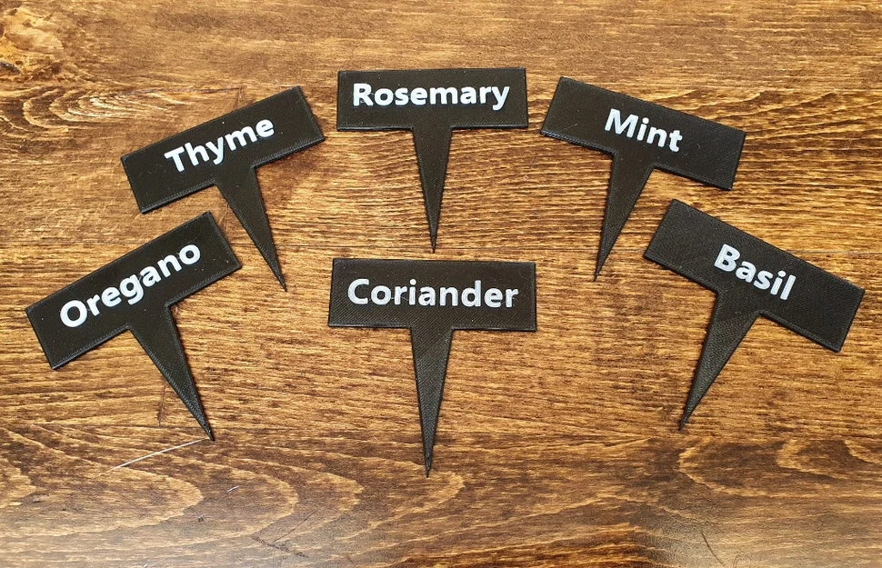 Bộ thẻ cắm đánh dấu cây trồng trong vườn - Image 1