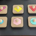 Đồ chơi xếp hình phong cách Montessori cho trẻ sơ sinh và trẻ tập đi - Thumbnail 1