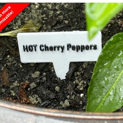Nhãn cây cảnh tùy chỉnh (Customizable Plant Labels)