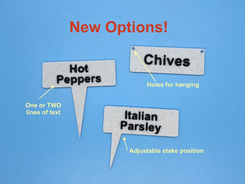 Nhãn cây cảnh tùy chỉnh (Customizable Plant Labels) - Image 3