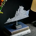 Bản đồ địa hình tiểu bang Virginia, Mỹ (VA) tích hợp sông ngòi in 3D - Thumbnail 10