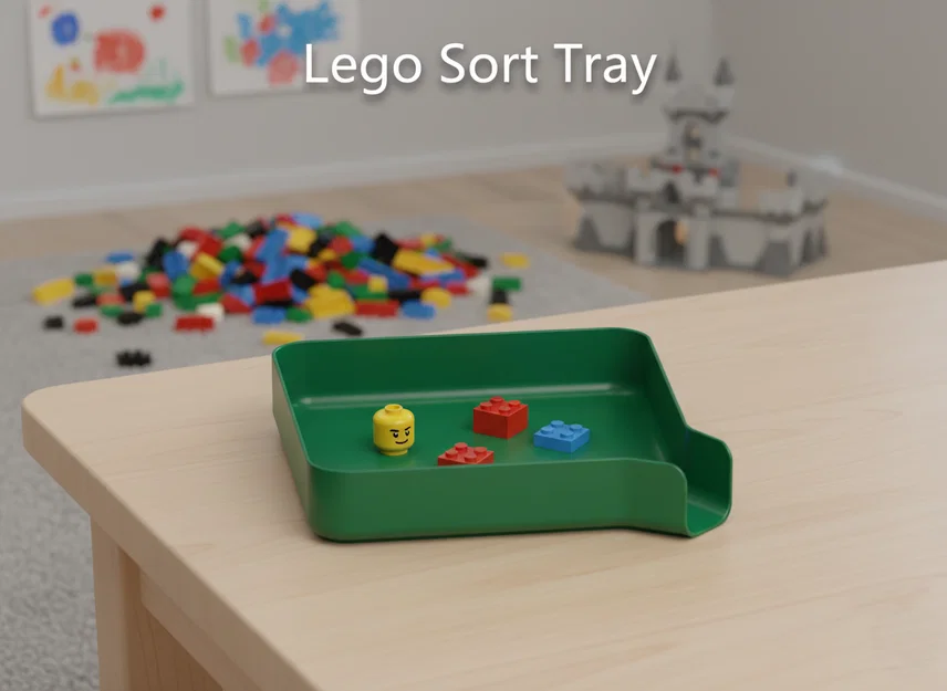 Khay phân loại mảnh ghép Lego (Lego Bricks Sorting Tray) thông minh - Image 1