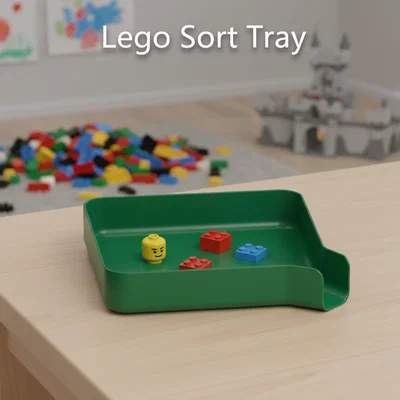 Khay phân loại mảnh ghép Lego (Lego Bricks Sorting Tray) thông minh