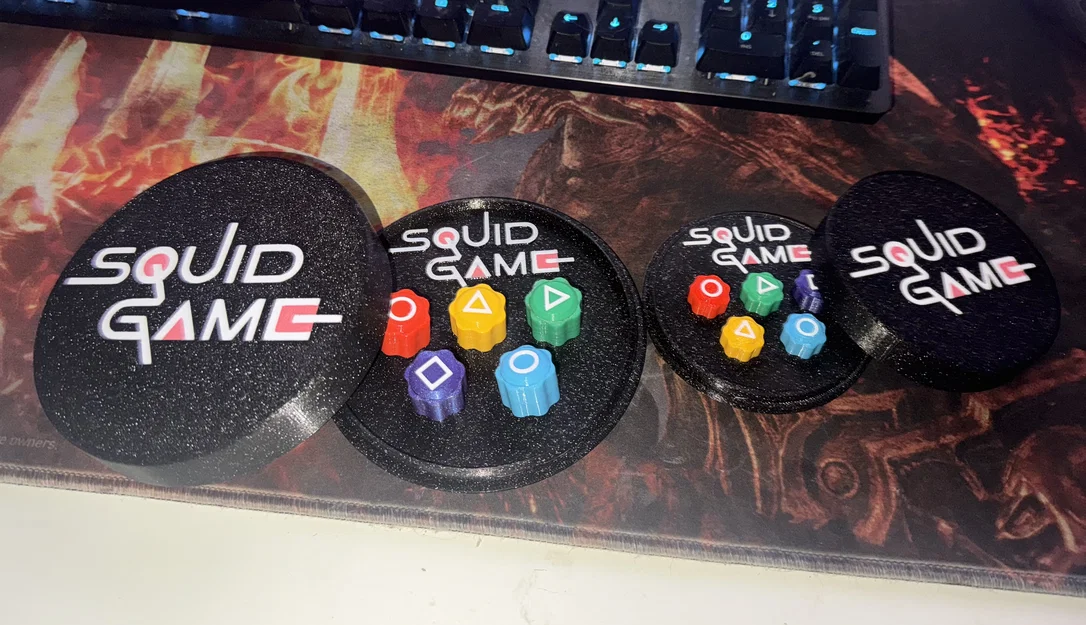 Bộ trò chơi Gonggi phong cách Squid Game độc đáo cho dân in 3D - Image 4