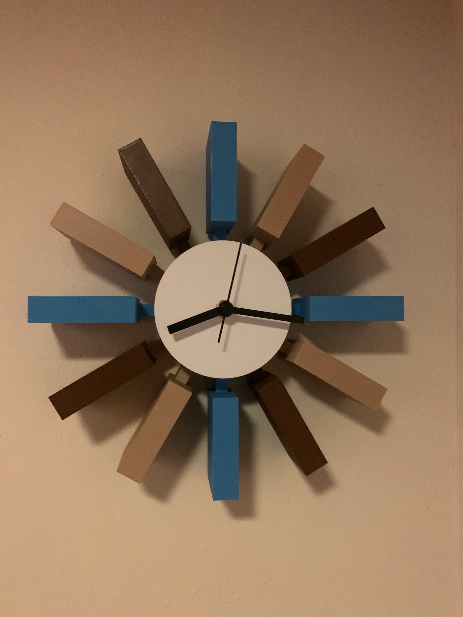 George Nelson Block Clock: Mẫu đồng hồ cổ điển phong cách M… 1