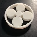 Fidget Spinner bánh răng hành tinh in 3D siêu mượt - Thumbnail 1