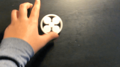 Fidget Spinner bánh răng hành tinh in 3D siêu mượt - Thumbnail 2