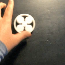 Fidget Spinner bánh răng hành tinh in 3D siêu mượt