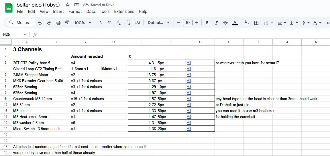 Bản mod Belter Pico sử dụng dây đai cho Pico MMU (Đang phát triển!) - Image 3