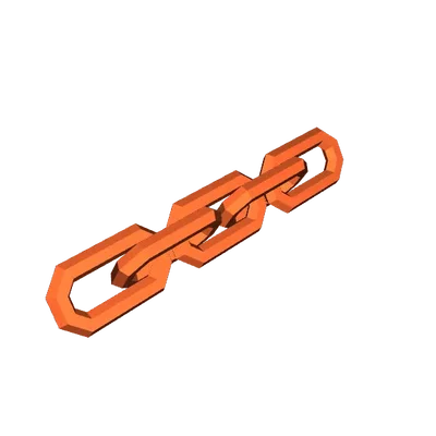 Xích in liền khối (Print-in-place chain)