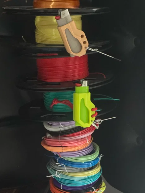 Ốp bật lửa Bic kèm dụng cụ nén và khêu thuốc - Image 2