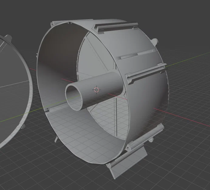Hộp đựng sợi in 3D dạng tròn (Filament Box) - Image 1