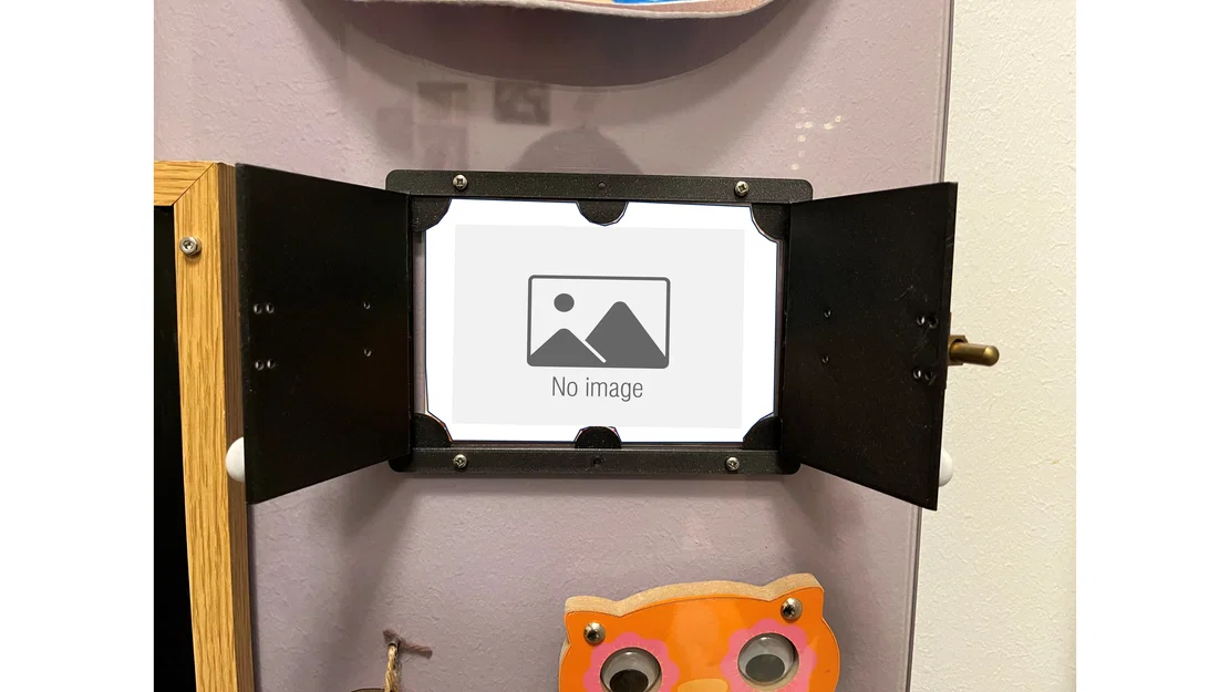 Khung ảnh cho bảng bận rộn (Busy board photo frame) - Image 2