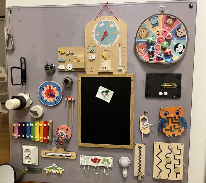 Khung ảnh cho bảng bận rộn (Busy board photo frame) - Image 4