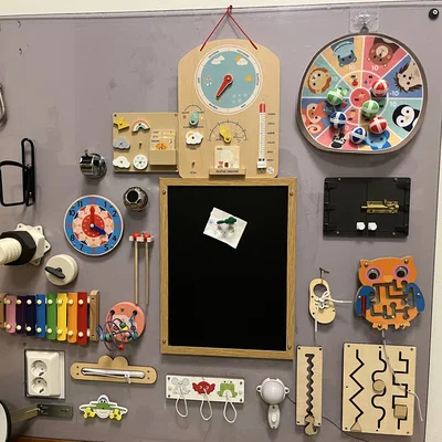 Khung ảnh cho bảng bận rộn (Busy board photo frame)