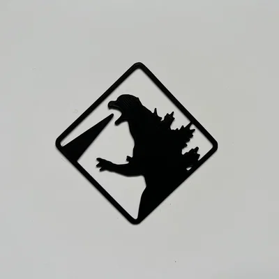 Mô hình treo tường Godzilla Wall Art #3 trang trí ấn tượng