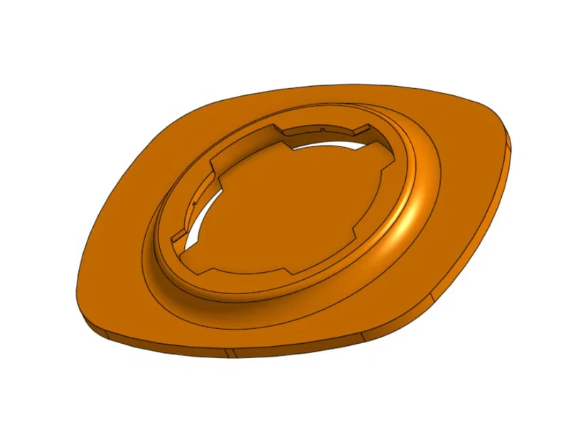 Đế giữ điện thoại Quad Lock thay thế - Tự in 3D dễ dàng - Image 1