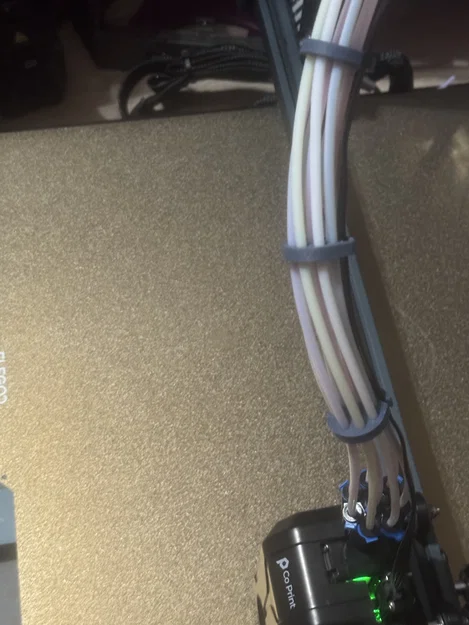 Bộ kẹp cố định ống PTFE và dây cáp cho máy in 3D đa màu - Image 2