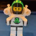 Mô hình Classic Space Blacktron 2 Brick MegaFigures (Tỉ lệ 5:1) - Thumbnail 2
