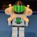 Mô hình Classic Space Blacktron 2 Brick MegaFigures (Tỉ lệ 5:1) - Thumbnail 4