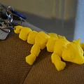 Móc khóa Cáo khớp nối linh hoạt (Fox Articulated KeyChain) - Thumbnail 2