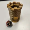 Tháp đổ xúc xắc mini - Mẫu in 3D siêu nhỏ gọn cho board game - Thumbnail 1