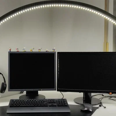 Big LED Arch - Mẫu đèn vòm LED 3D in ấn cực chất