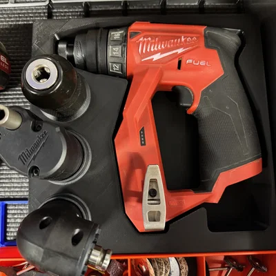 Khay 3D Gridfinity cho máy khoan Milwaukee M12 Installation Tool