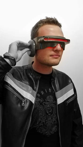 Mô hình kính Cyclops X-Men (X-Men Cyclops Goggles) - Image 1