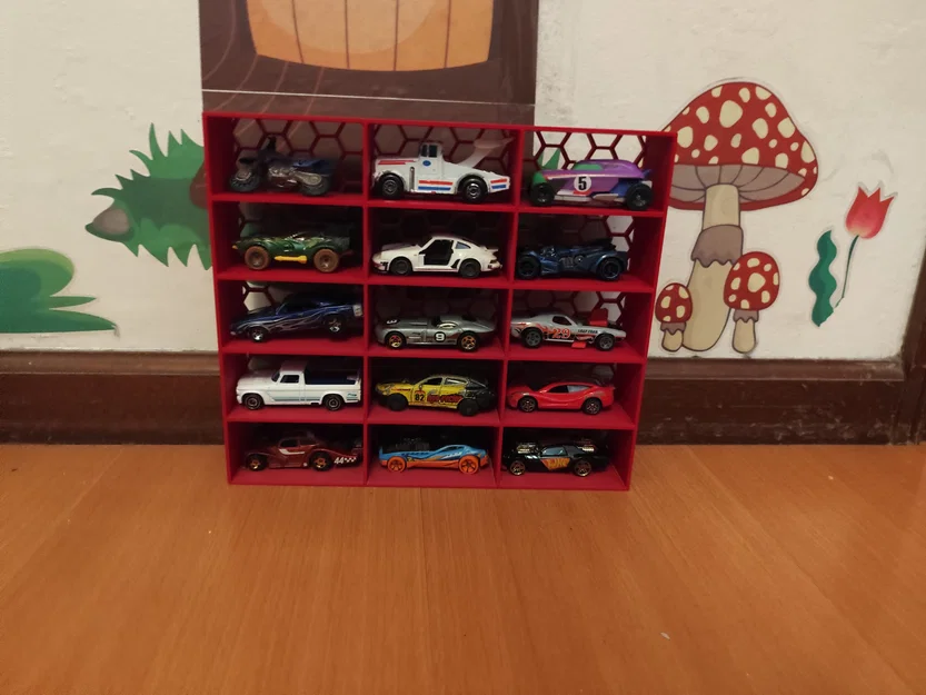 Kệ lưu trữ hoặc trưng bày cho 15 xe mô hình Hot Wheels - Image 2