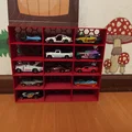 Kệ lưu trữ hoặc trưng bày cho 15 xe mô hình Hot Wheels - Thumbnail 3