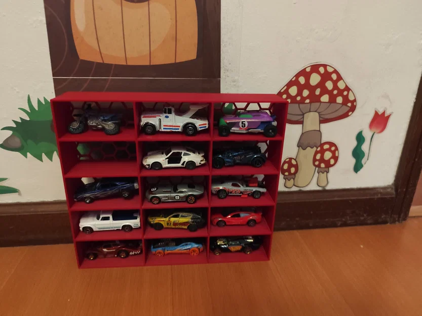 Kệ lưu trữ hoặc trưng bày cho 15 xe mô hình Hot Wheels - Image 6