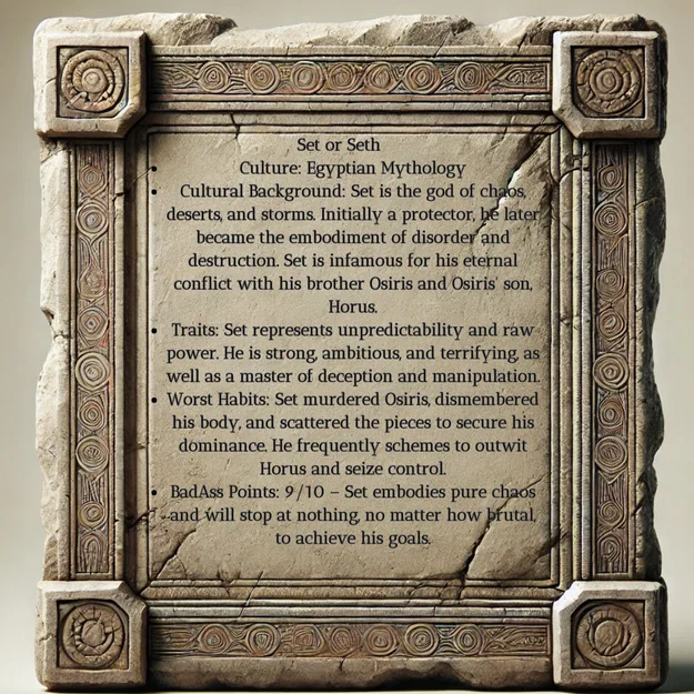 Mô hình Đầu lâu thần Set - Set Skull Model - Image 8