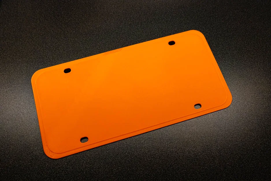 Mẫu biển số xe kiểu Mỹ (US License Plate) tự tùy chỉnh bằng in 3D - Image 1