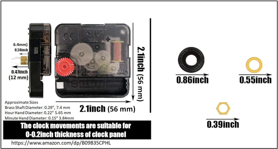 Đồng hồ số lớn (Large Numbers Clock) - Image 2
