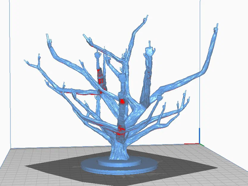 Mô hình trang trí độc lạ Middle Finger Tree in 3D - Image 3