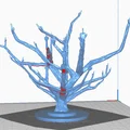 Mô hình trang trí độc lạ Middle Finger Tree in 3D - Thumbnail 3