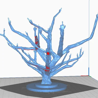 Mô hình trang trí độc lạ Middle Finger Tree in 3D