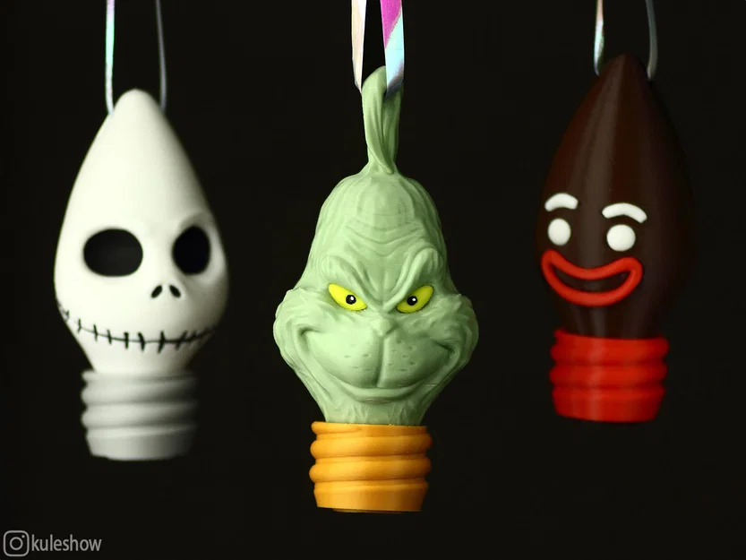 Bóng đèn trang trí Noel (Xmas Light Bulbs) - Image 1