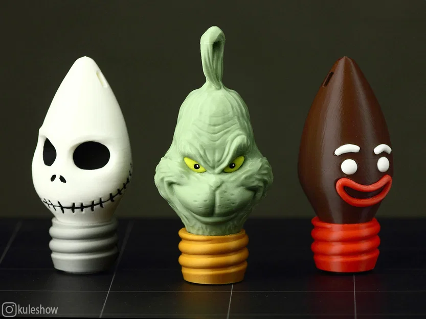 Bóng đèn trang trí Noel (Xmas Light Bulbs) - Image 2